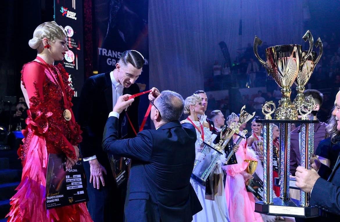 Rareș Cojoc and Andreea Matei, 2025 WDSF Adult Standard World Champions
